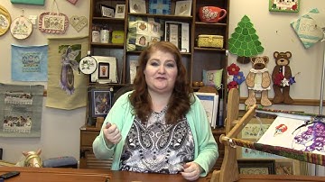 Flosstube Embroidery.com EZ Stitch Scroll Frames Accessories Product Demo aka American Dream