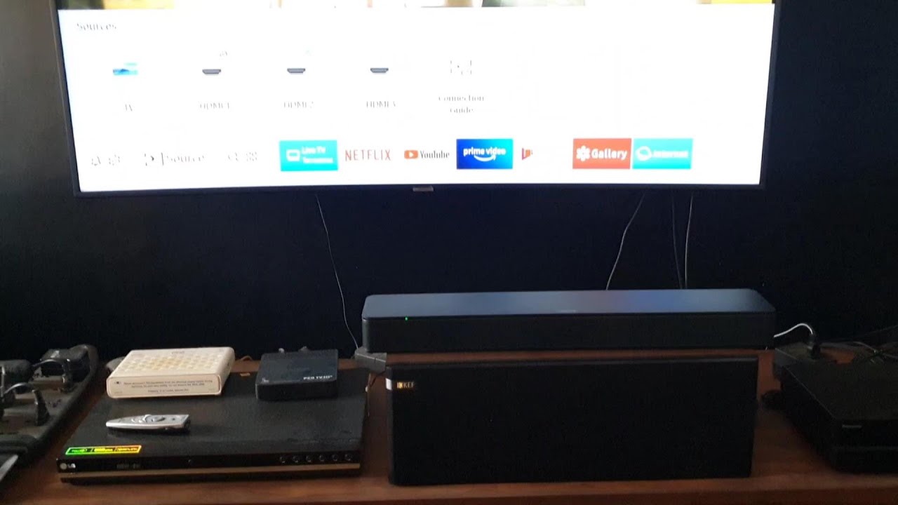 Bose TV Speaker Review Unboxing Connections and Operation YouTube
