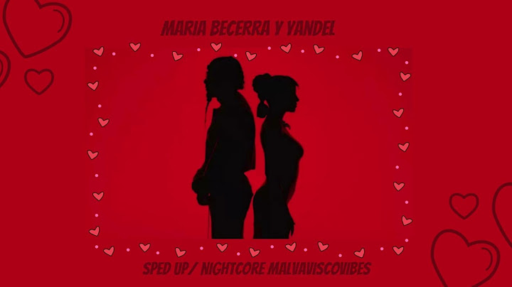 Maria Becerra, Yandel - Sexo es la moda (Speed up/Nightcore)