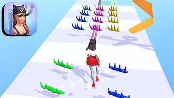 Eyelash Runner - All Levels Gameplay Android,ios (Part 10)