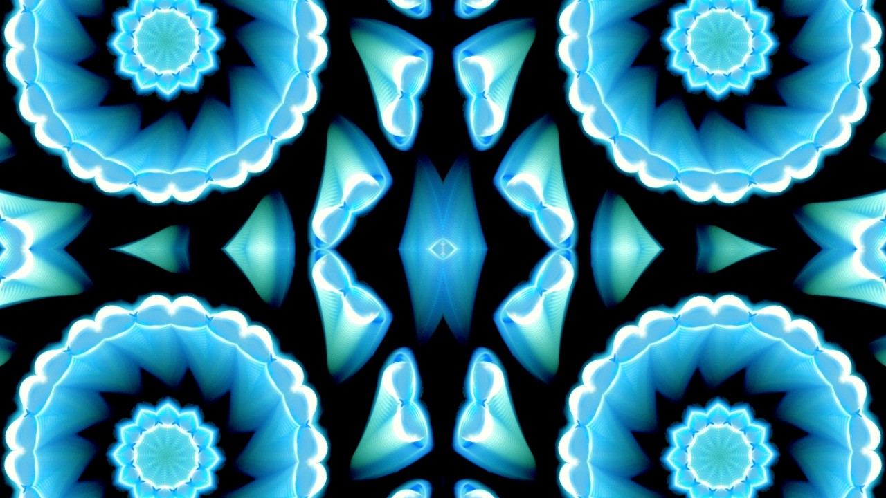 Jean Michel Jarre - Oxygene with Animated Fractal Mandala
