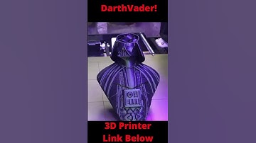 3D Darth Vader Bust! #SHORTS