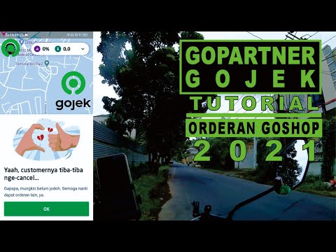 Tutorial Gojek Driver 2021, Cara Menjalankan Orderan GoPartner GoShop