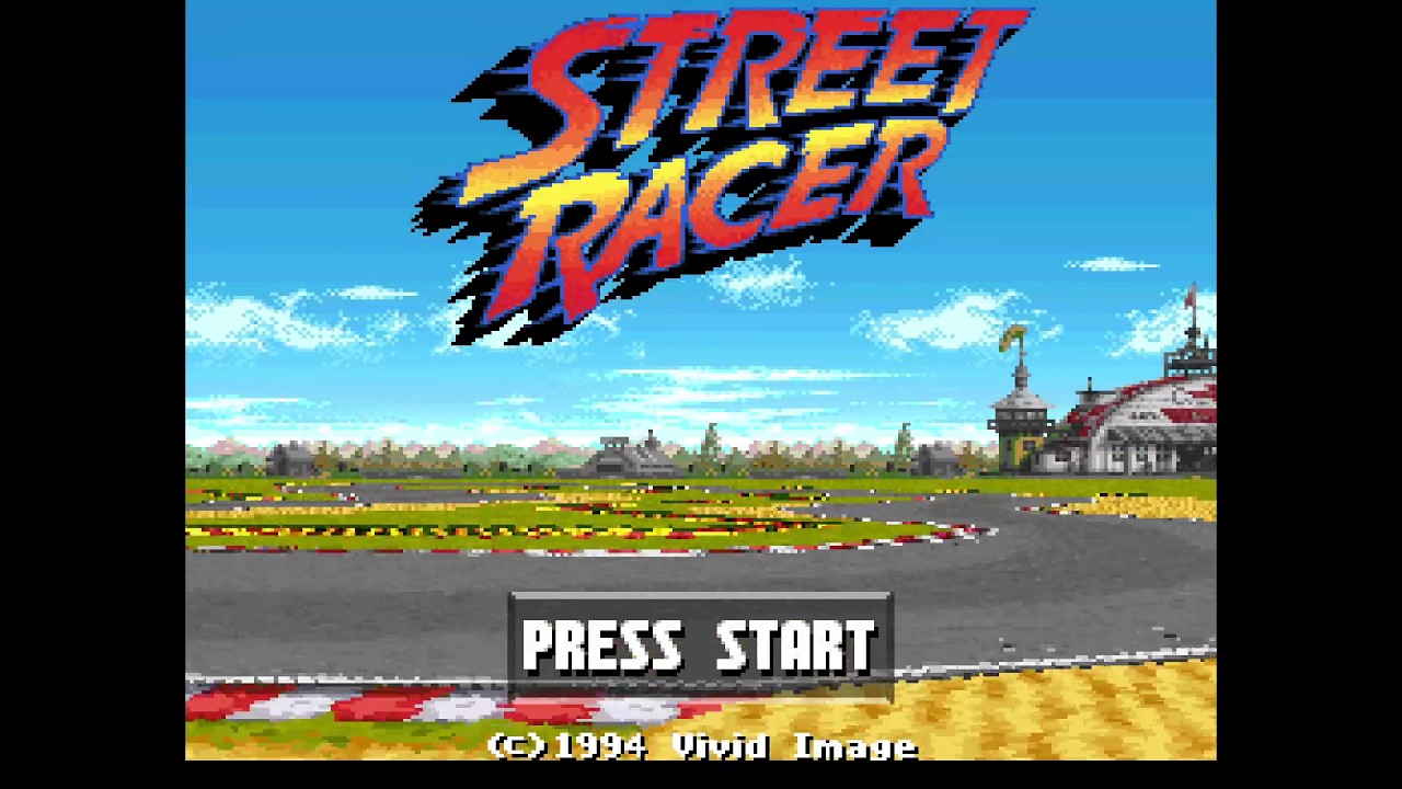 Street Racer. [SNES - Vivid Image, Ubisoft]. (1994). Full Championship ...