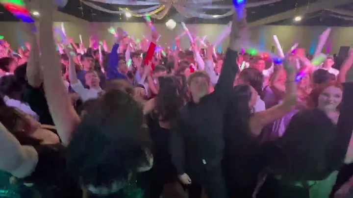 Massive high school prom — DJ gig log