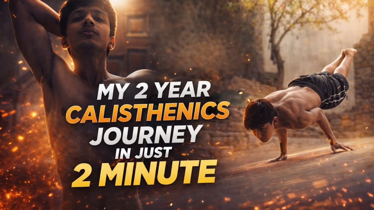 How I Changed My Life: 2 Years of Calisthenics in 2 Minutes!