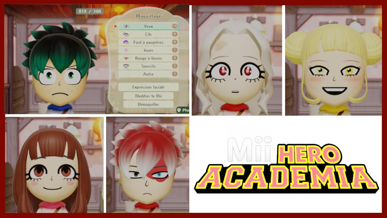 Miitopia x My Hero Academia (40+ Mii characters) - YouTube