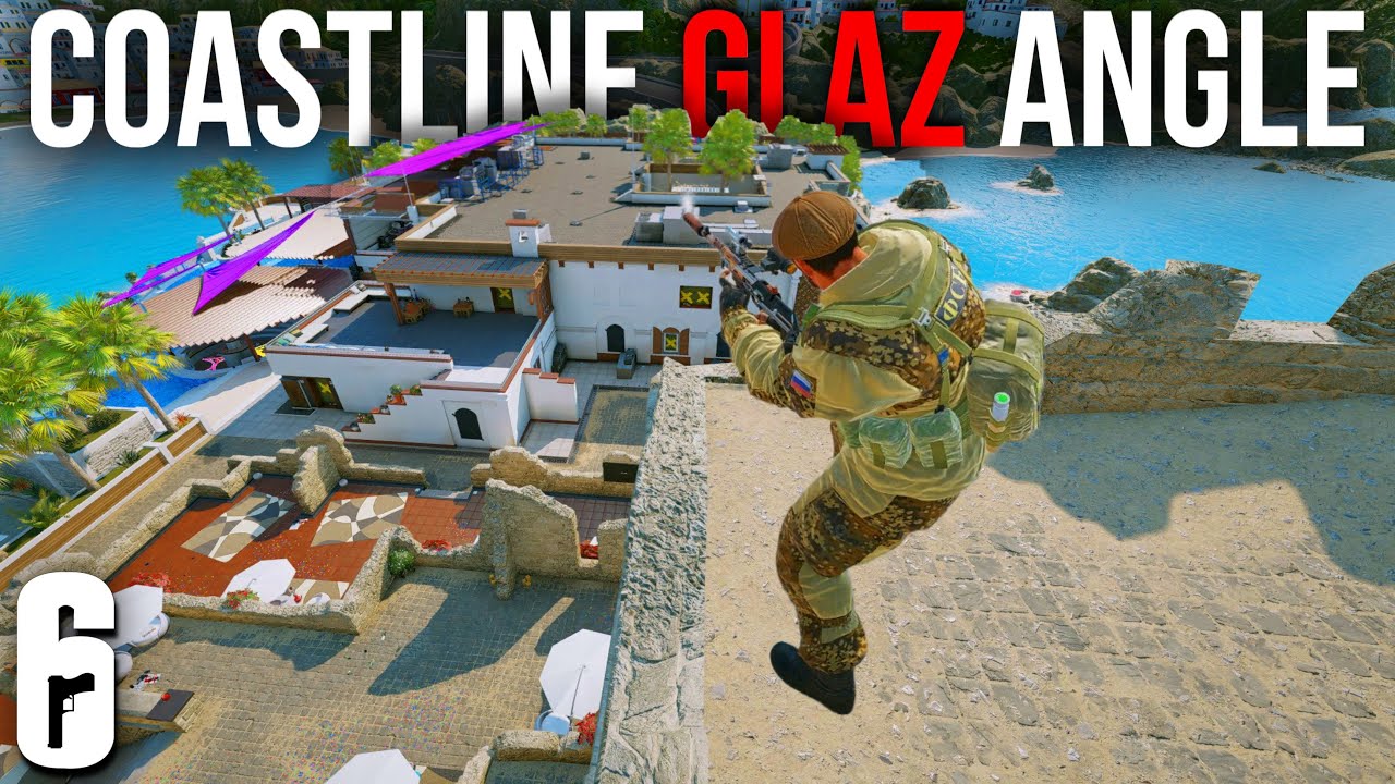 The Secret Glaz Angle on Coastline! - Rainbow Six Siege - YouTube