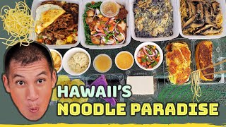 HAWAII’s NOODLE PARADISE! Best Tasty Pasta Noodles with Rare 'Ulu (Breadfruit) in Oahu, Hawaii  P1