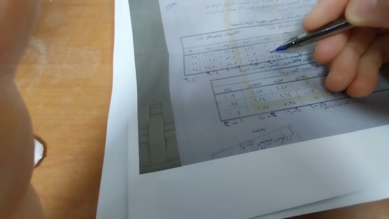 شرح شامل لتقرير تحليل التربة وتفسير النتائج