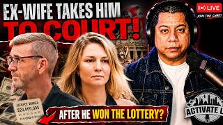 $20 MILLION Lottery Winner Gets SUED By Ex-Wife!  #LotteryWinner #Divorce #courtcase