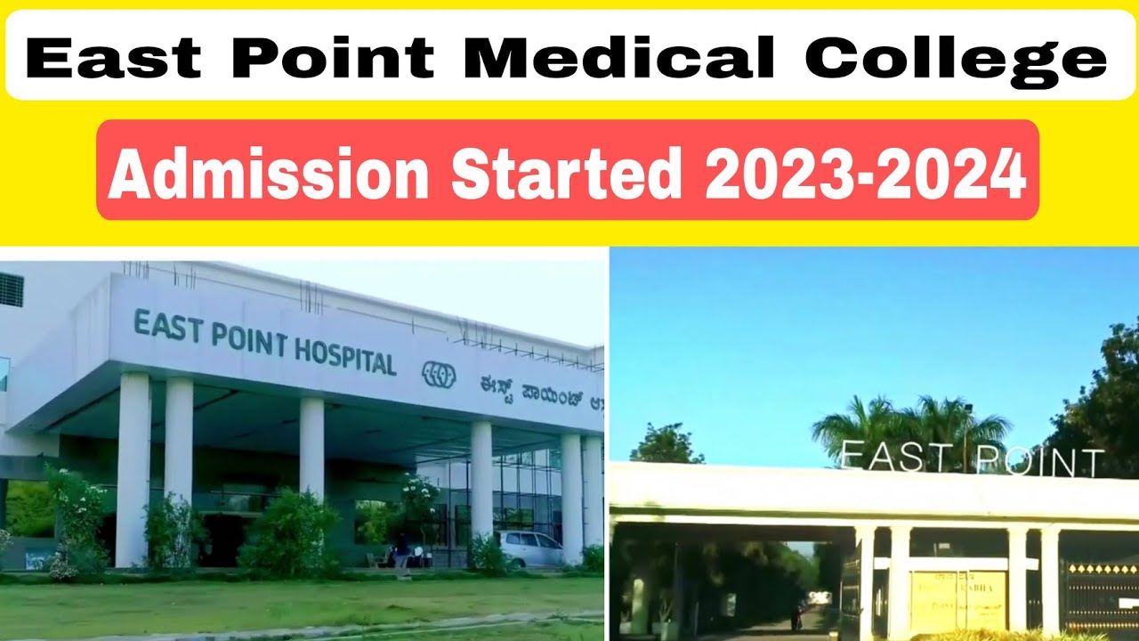 East Point Medical College Bengalore Nursing Pharmacy