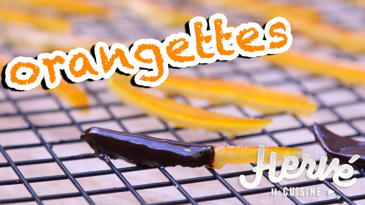 Comment faire les ORANGETTES au chocolat ?
