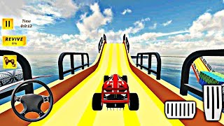 Formula Car Racing Simulator #9 - Impossible Mega Ramp Mobile Game Android IOS Gameplay screenshot 5
