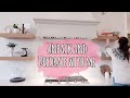 Unpack and Decorate the Kitchen with Me + Kitchen Tour!