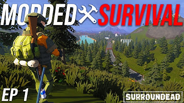 Getting Started in MODDED SurrounDead Permadeath...