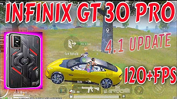 INFINIX GT 30 PRO 5G 120 FPS PUBG TEST | PUBG 4.1 UPDATE | 🥵🔥