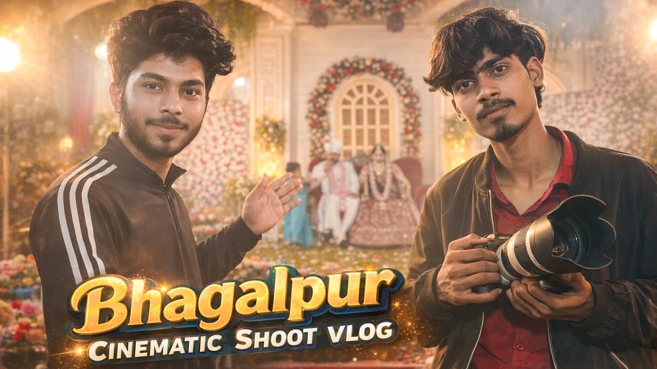Cinematic shoot in bhagalpur vlog