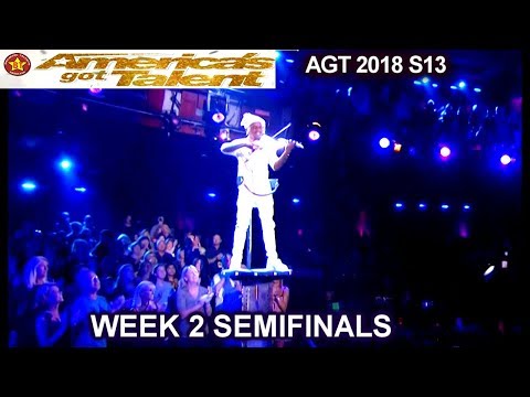 Brian King Joseph Violinist SIMON SAYS HE COULD WIN Semi Finals 2 America S Got Talent 2018 AGT