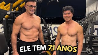 A HISTÓRIA TRISTE E MOTIVADORA DO JORGE SAMURAI DE 71 ANOS 