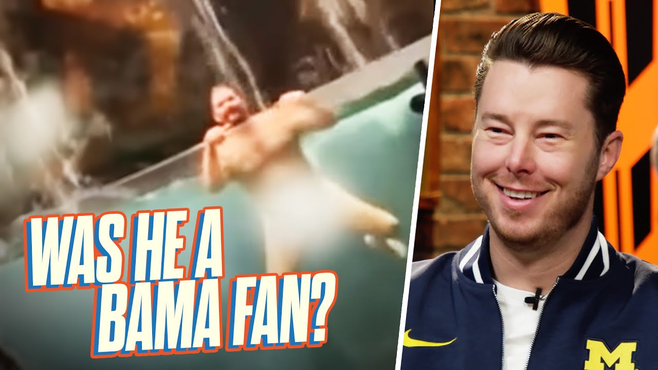 Was the Naked Bass Pro Shop Swimmer a Bama Fan? YouTube