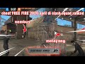 KETEMU CHEATER MELAYANG DAN NEMBUS DINDING - Free Fire Indonesia