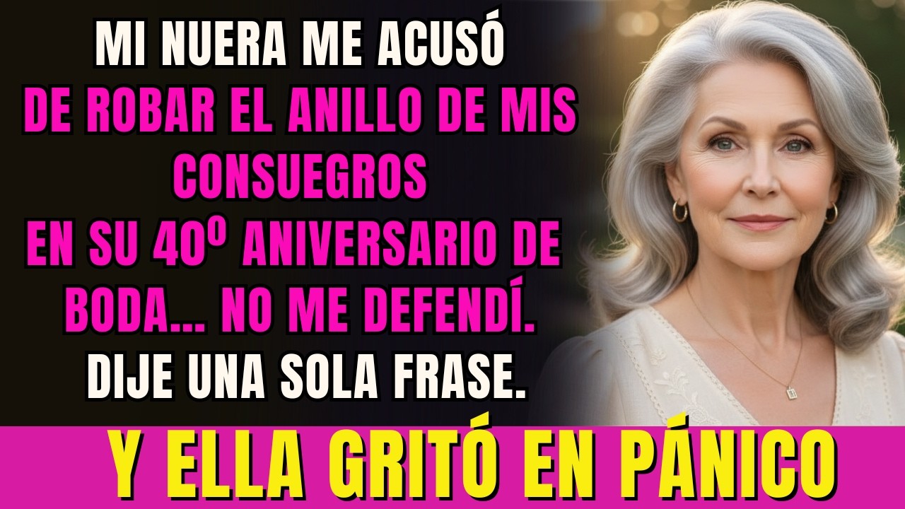 Mi nuera me acusó de robar el anillo de diamantes. Callé… no imaginó lo que descubrí