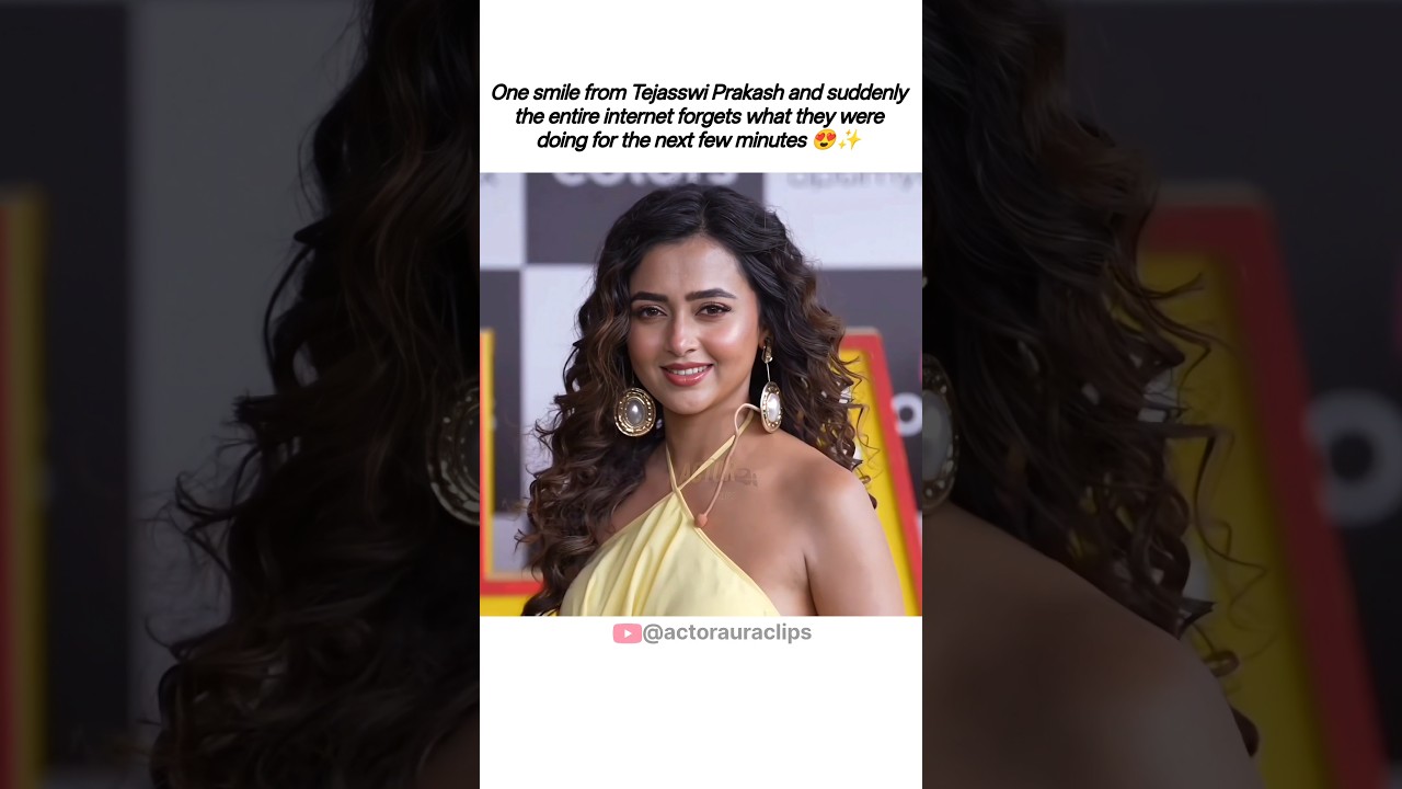 Tejasswi Prakash 🥰💖 Cute Moments on Laughter Chefs sets #shorts #tejasswiprakash #laughterchefs