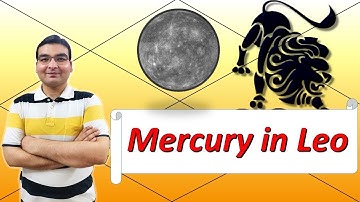 Mercury In Leo (Traits and Characteristics) - Vedic Astrology