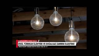 Veki̇l Türkkan Elektri̇k Ve Doğalgaz Zammini Eleşti̇rdi̇
