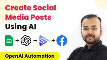 How to Create Social Media Posts Using OpenAI - OpenAI Automation
