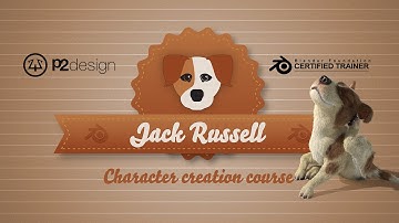 P2DESIGN-Jack Russell Course for Blender3D released!