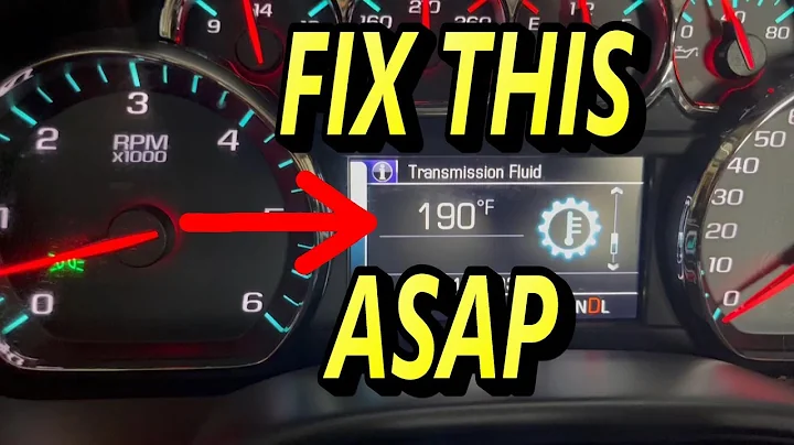 Transmission Temperature Before and After on a 6l80 Chevrolet Silverado Check This Out!