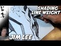 Jim Lee Demonstrating Line Weight and Shading