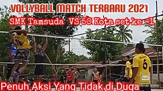 Vollyball Match Terbaru 2021 || SMK Tamsuda VC VS 50 VC