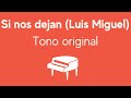 Pianocanta - Luis Miguel - Si nos dejan (Karaoke)