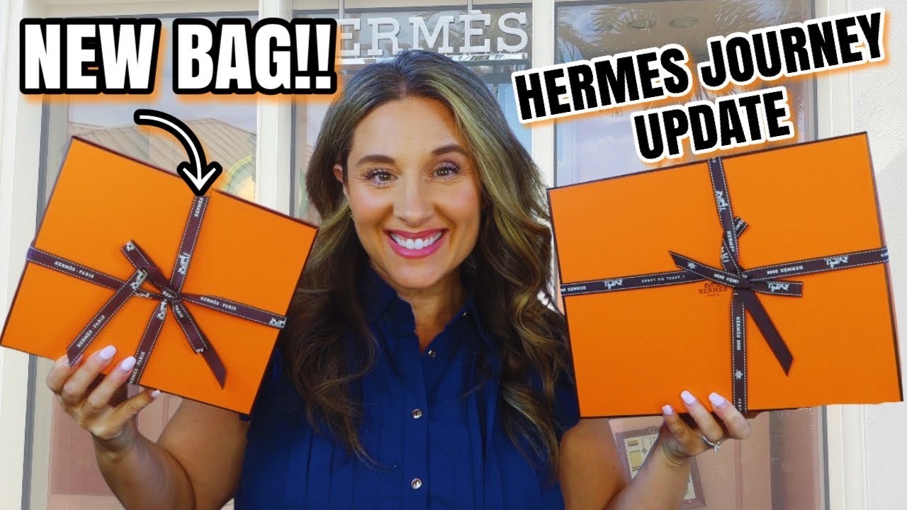 HERMÈS HAUL 🧡NEW BAG REVEAL + MY HERMES JOURNEY UPDATE - YouTube