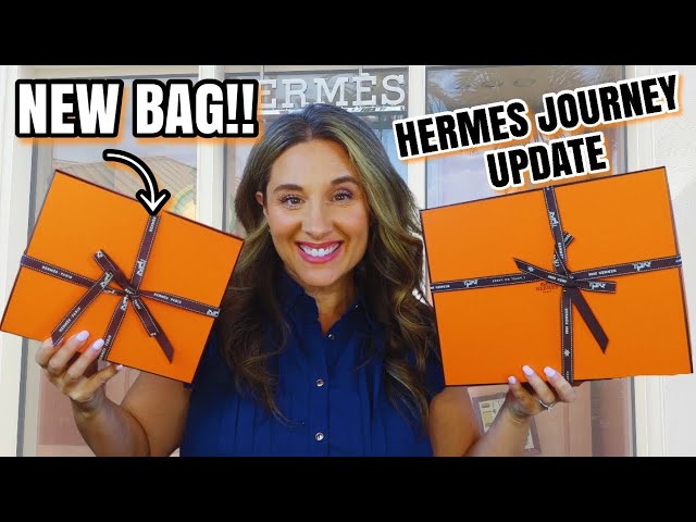 HERMÈS HAUL 🧡NEW BAG REVEAL + MY HERMES JOURNEY UPDATE - YouTube