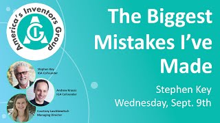 Stephen Key's Biggest Mistakes as an Entrepreneur