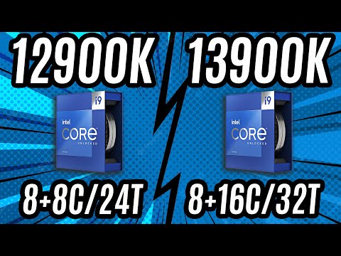 Intel Core i9 12900K vs i9 13900K - 10 Games Benchmark