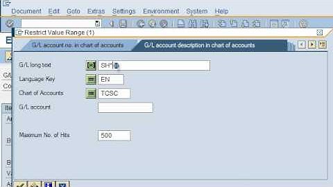 SAP FICO VIDEO TRAINING TUTORIALS 0022 TASK 2 GENERAL DOCUMENT POSTING ECC6 - BAYISETTI