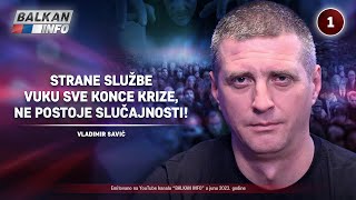 INTERVJU: Vladimir Savić - Strane službe vuku sve konce krize, ne postoje slučajnosti! (15.6.2023)