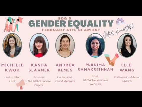 Gender Equality - SDG #5 Roundtable from SDGTalks - YouTube