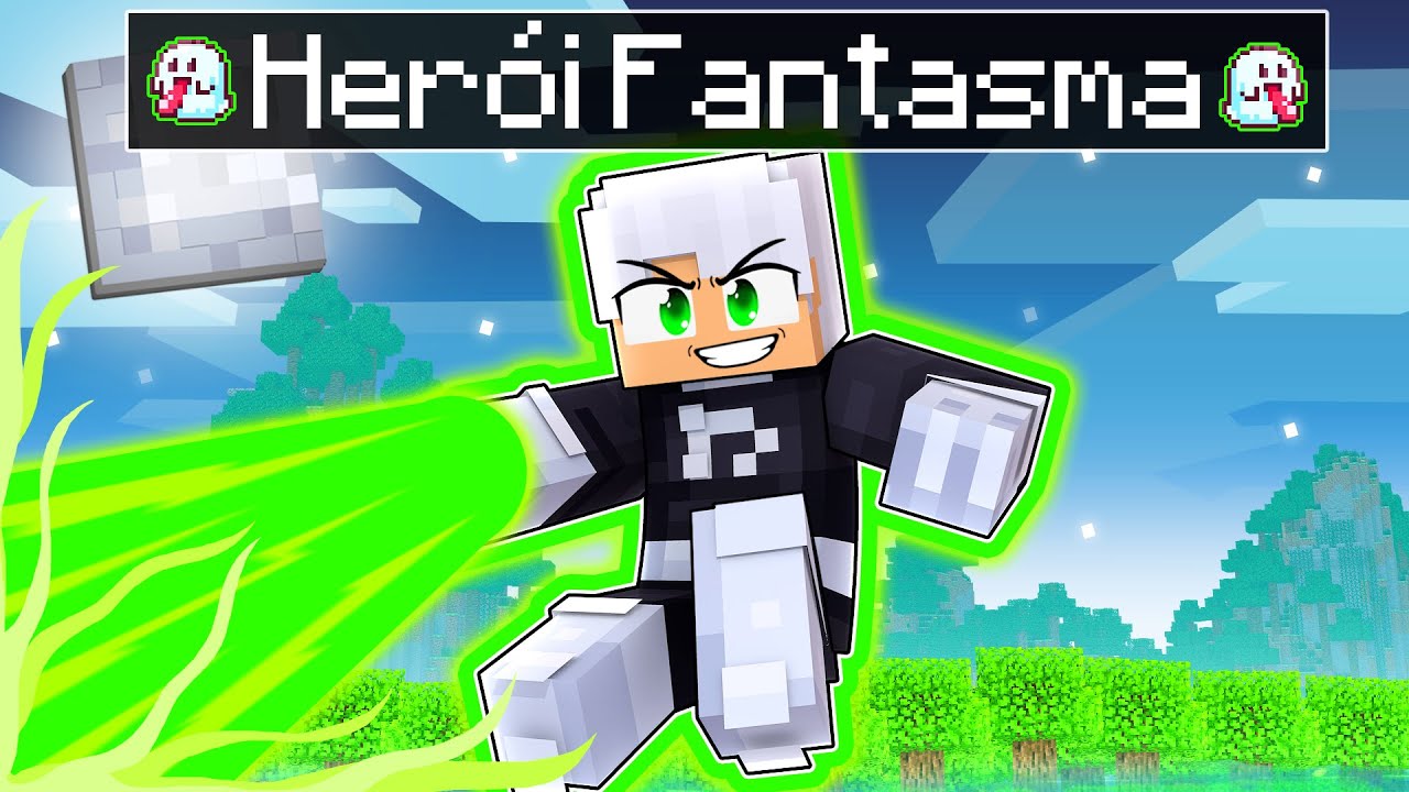 P3DRU virou um HEROI FANTASMA no Minecraft