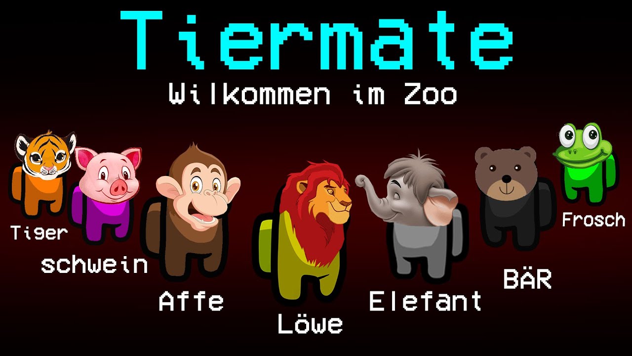 Among us aber alle Spieler sind Tiere!