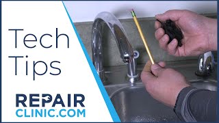 Household Items for Faucet Aerator Removal  Tech Tips from Repair Clinic