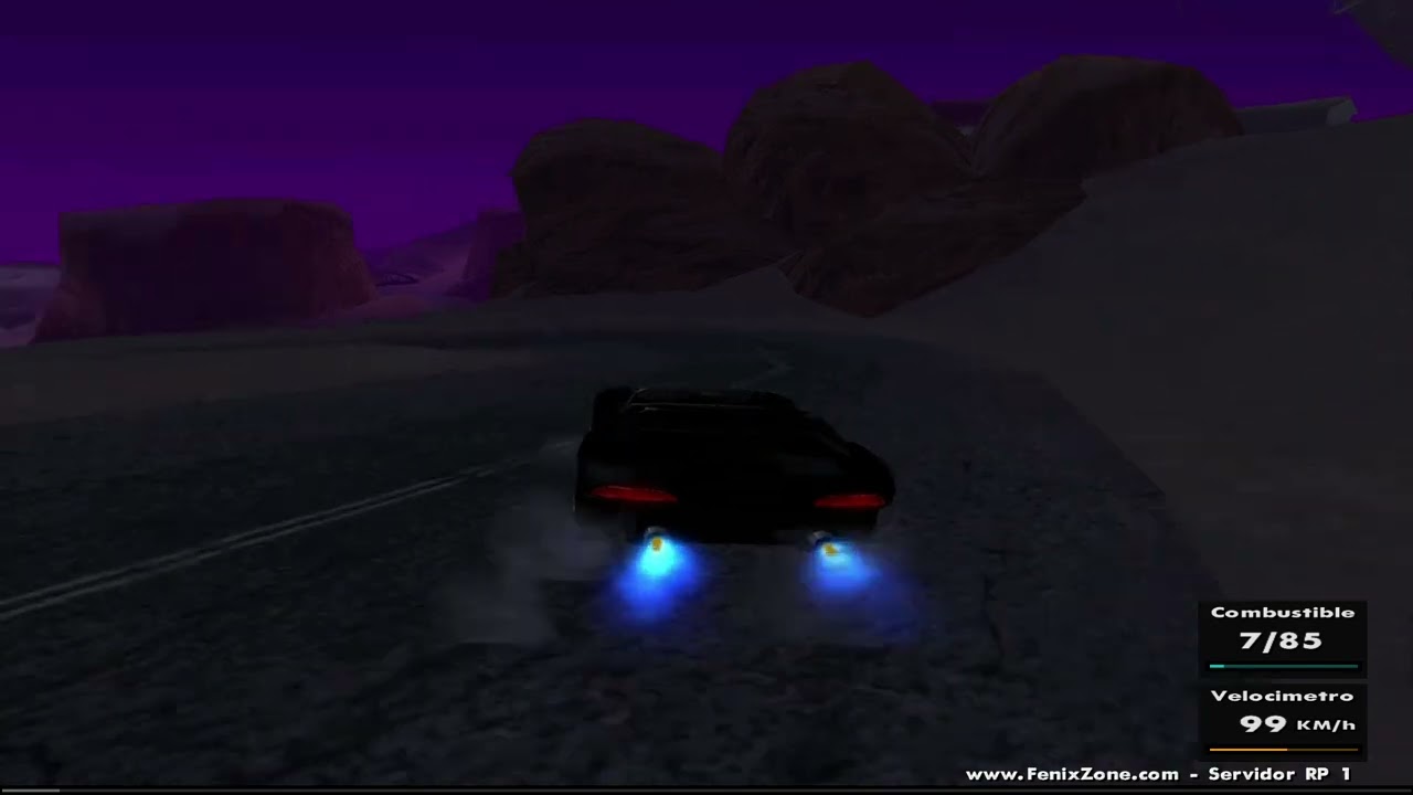 Un poco de drift en gta samp Fenixzone Roleplay