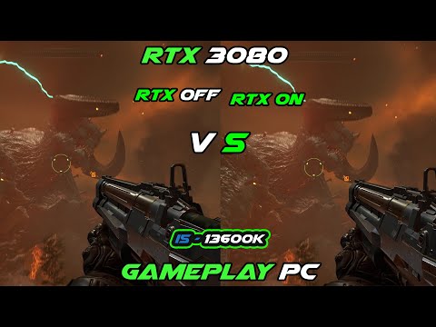 DOOM ETERNAL- How is the game in 2023 - RTX 3080 - i5 - 13600K - Gameplay PC - 2k 165HZ - RTX ON