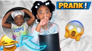 Water Prank on My Sister