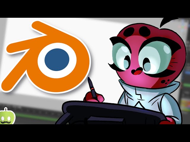 Animator Tries GREASE PENCIL for the First Time! - YouTube